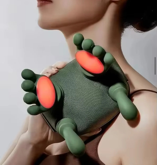 Massaggiatore Cervicale 4D con Calore Senza Fili