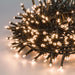 Catena luminosa 1000 LED bianco caldo per albero