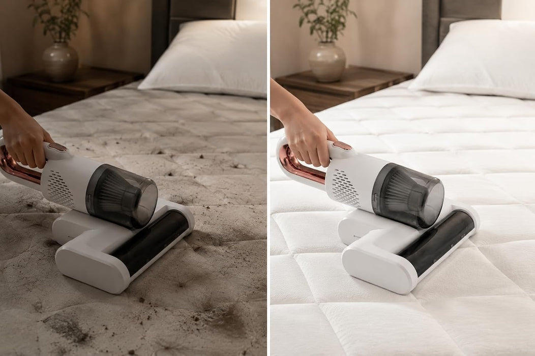 Mini Aspirapolvere Portatile Multifunzione 3 in 1 - Aspira, Soffia e Rimuove gli Acari