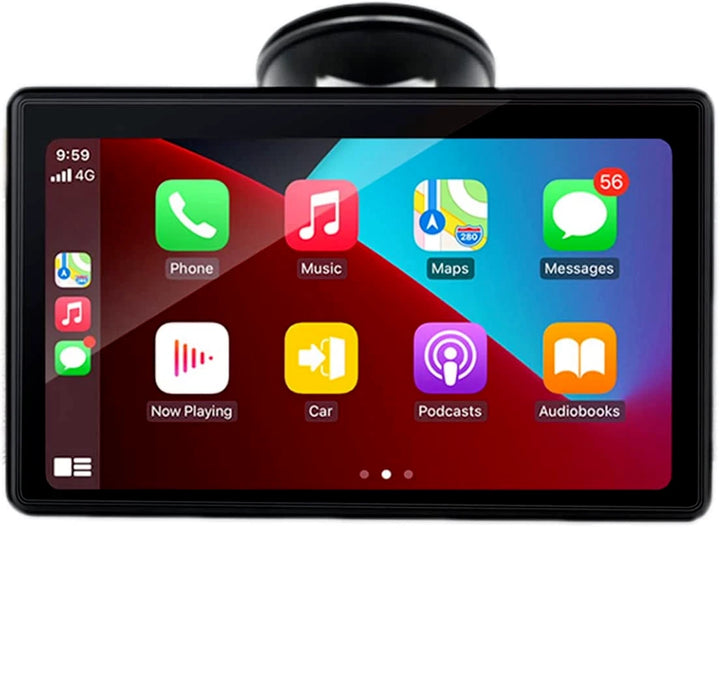 Monitor Touch Screen 7" Portatile con CarPlay e Android Auto
