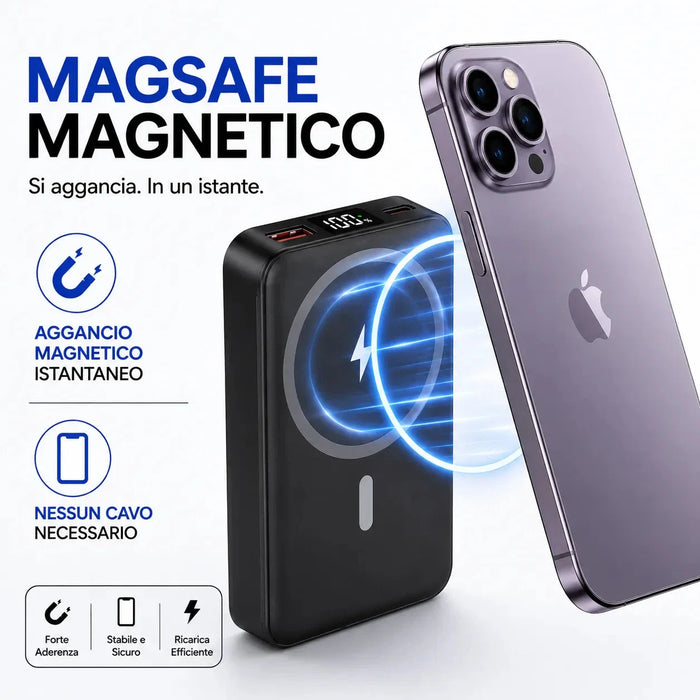 Flux Power, Powerbank Wireless Magnetico