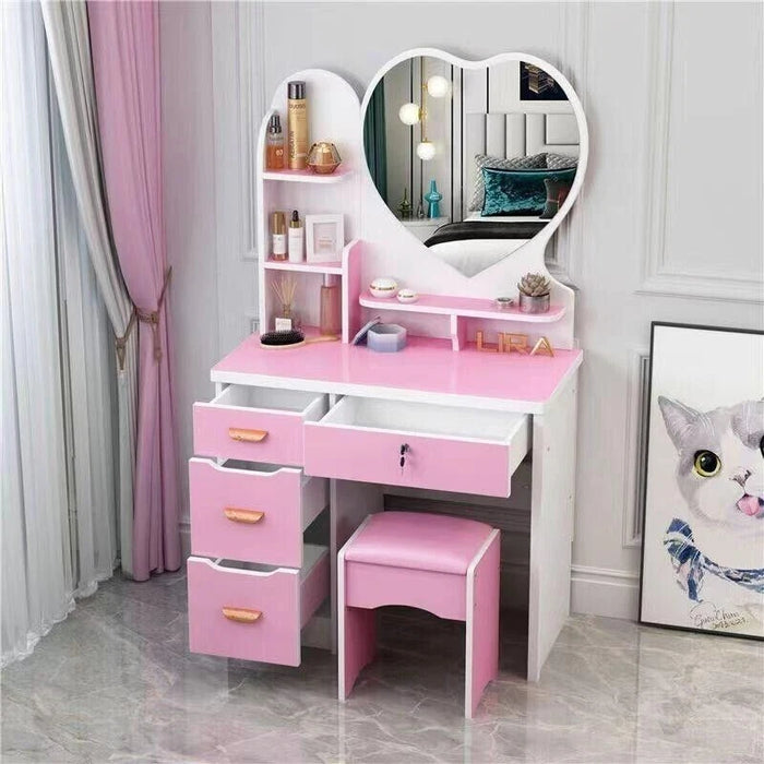 Love Desk Tavolo e Sgabello per Make Up