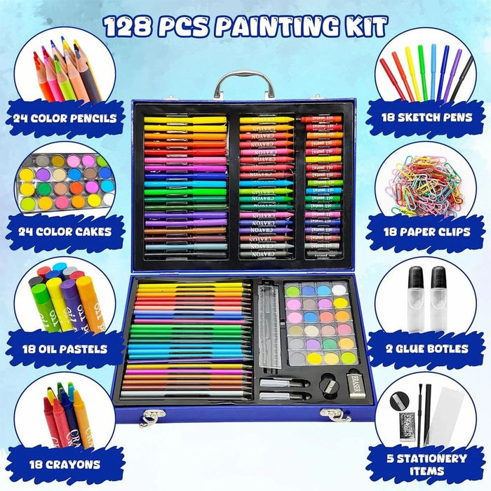 Contenuto del set disegno 128 pezzi