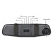Retro dello specchietto dashcam con obiettivo e porte