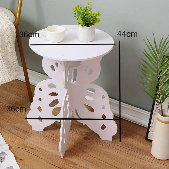 Butterfly Chic Coffee Table – Butterfly Shaped Table with Magazine Rack