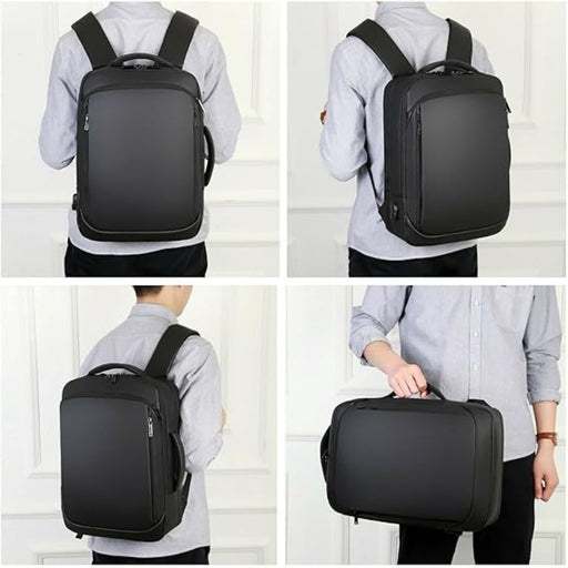 Interno dello zaino con scomparto imbottito per laptop fino a 15,6 pollici